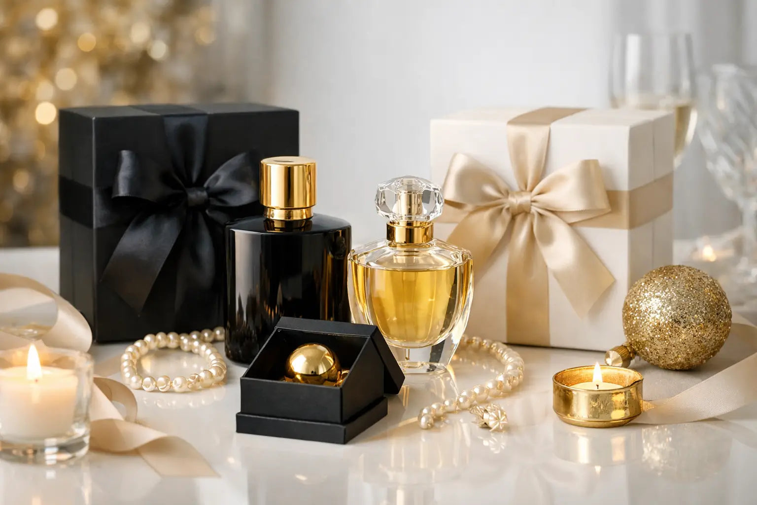 Beispiel für luxuriöse Geschenkinszenierung