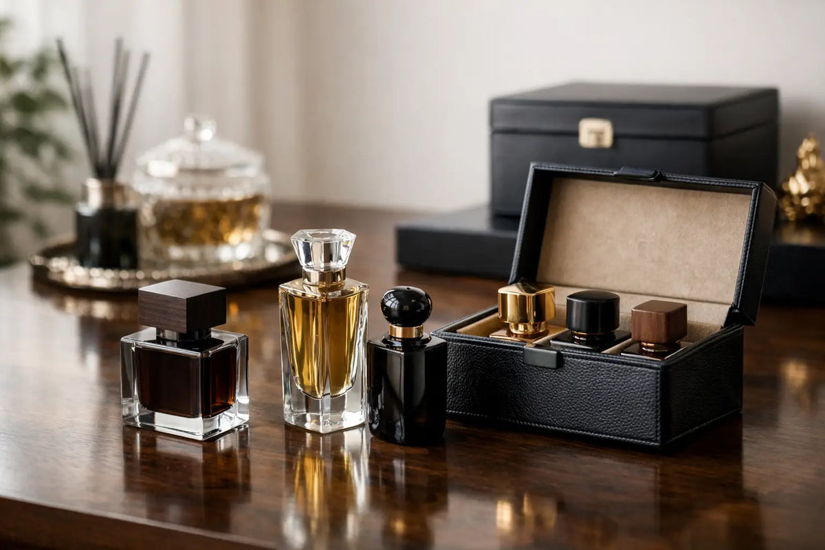 Parfum Aufbewahrung für eine bleibende Aura