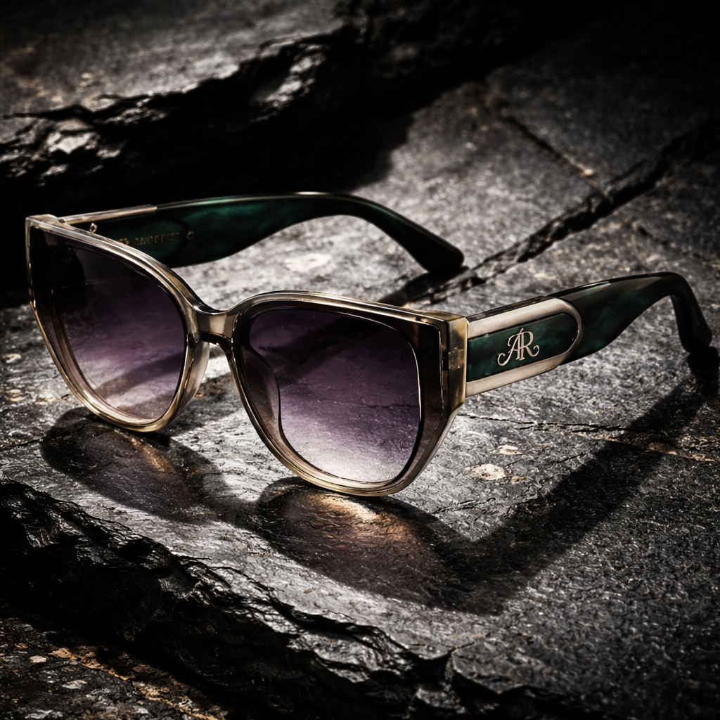 VELINA SILVA - Cat-Eye-Sonnenbrille im Luxury Set