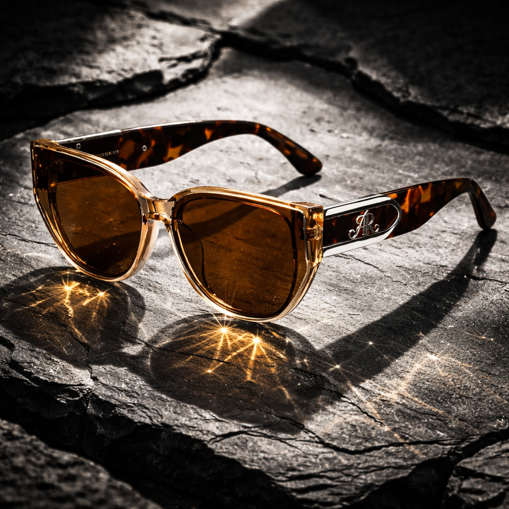 VELINA UMBRA - Cat-Eye-Sonnenbrille im Luxury Set